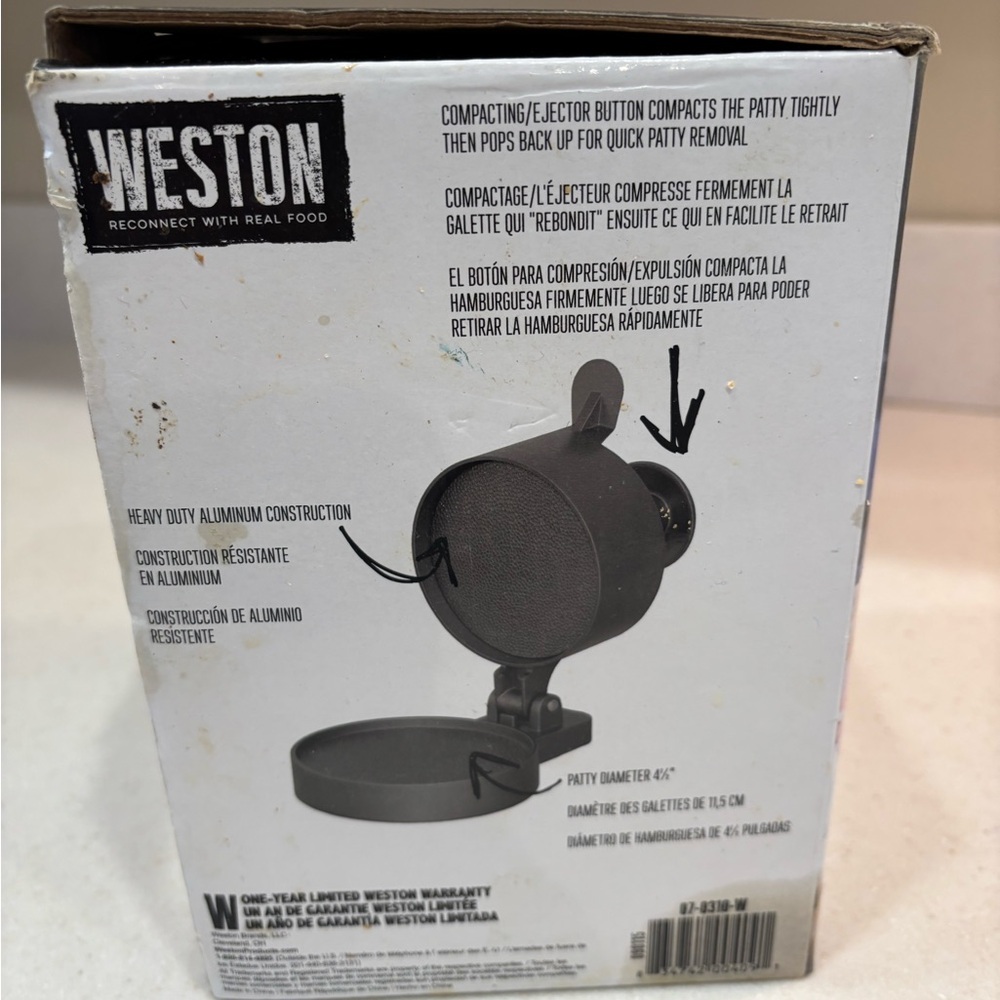 Weston Patty Maker